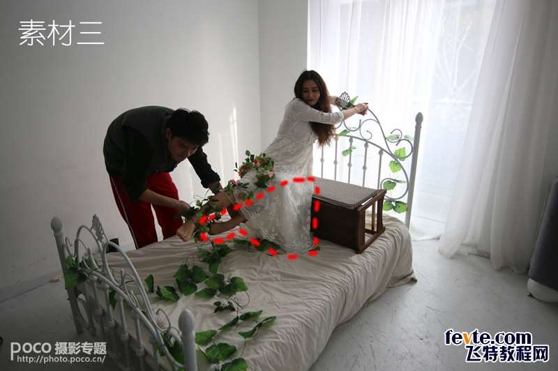 PS打造梦幻悬浮照片 优图宝 PS照片处理教程_3_1