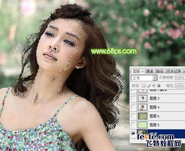 PS通道快速抠图更换人物照片背景 优图宝 PS图片合成教程