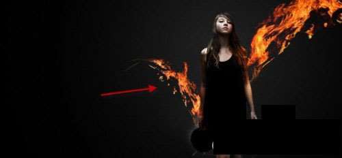 PS合成超酷奇幻火焰美女 优图宝 PS图片合成教程