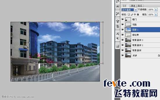 ps还原地震前的玉树 优图宝 ps图片合成教程