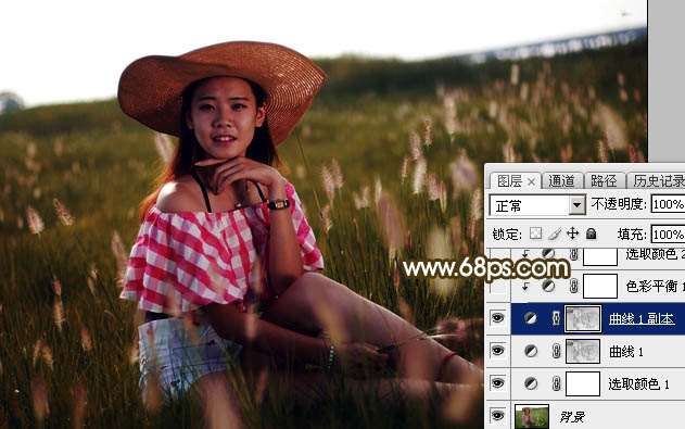 PS合成唯美日落风景照片 优图宝 PS图片合成教程