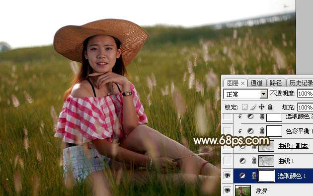 PS合成唯美日落风景照片 优图宝 PS图片合成教程