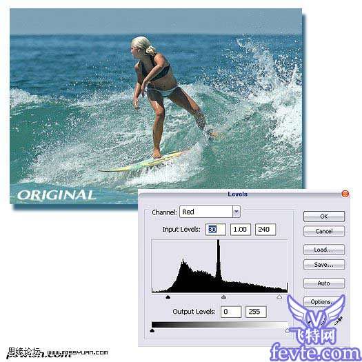 Photoshop合成动感的冲浪海报 优图宝 图片合成教程