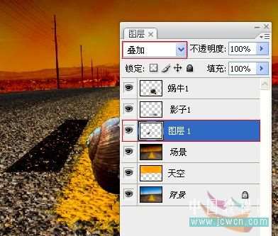 PS创意合成赛跑的蜗牛,PS图片合成教程 优图宝