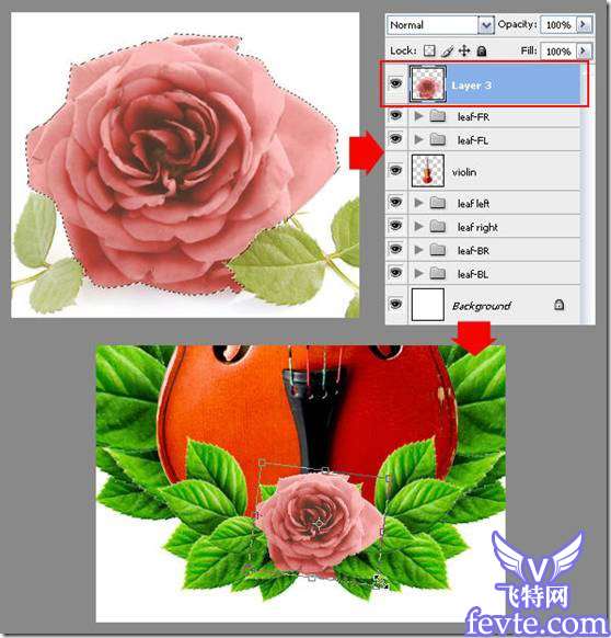 Photoshop合成精美提琴海报 优图宝 PS图片合成教程