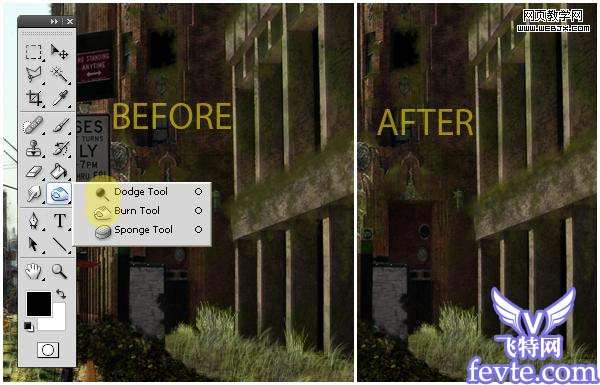 Photoshop合成世界末日的城市 优图宝 photoshop图片合成教程
