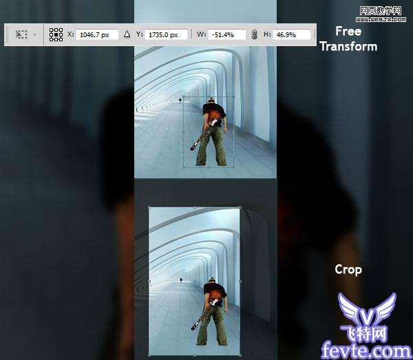 photoshop合成超酷吉他手 优图宝 photoshop合成教程Step 4