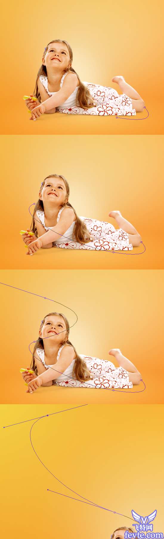 Photoshop合成一副可爱的孩子海报【高手教程】 优图宝 PS图片合成教程72