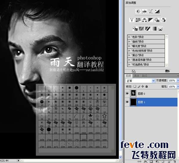 photoshop合成科幻数字人脸 优图宝 PS图片合成教程