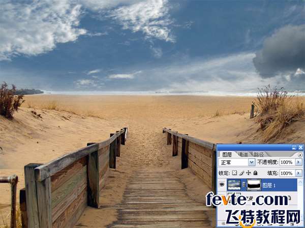 PS合成梦幻风景 优图宝 PS图片合成教程