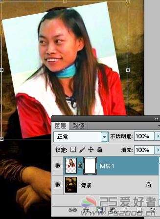 PS把凤姐合成为蒙娜丽莎 优图宝 PS图片合成教程
