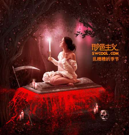 PS合成《恶魔的祈祷》 优图宝 PS图片合成教程