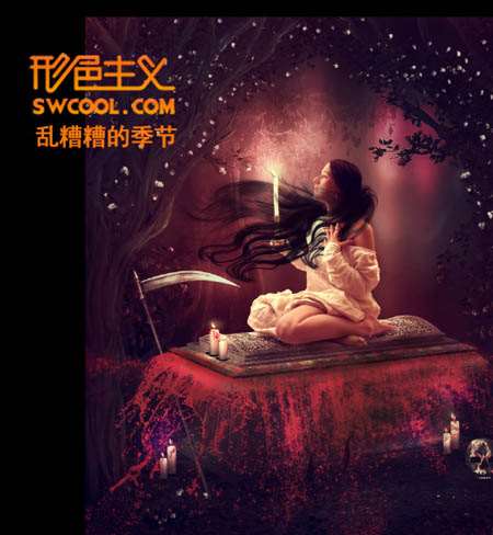 PS合成《恶魔的祈祷》 优图宝 PS图片合成教程