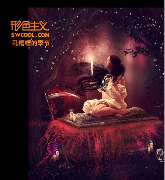 PS合成《恶魔的祈祷》 优图宝 PS图片合成教程