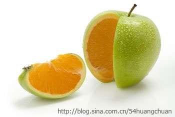 photoshop合成创意橙子苹果 优图宝 photoshop图片合成教程