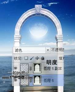 PS合成时空隧道的大门 优图宝 PS图片合成教程