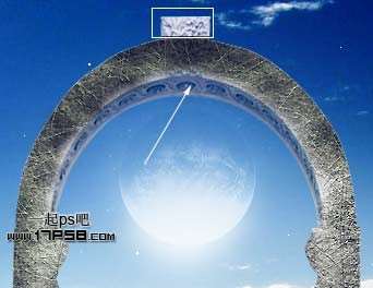 PS合成时空隧道的大门 优图宝 PS图片合成教程