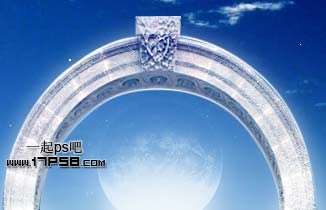 PS合成时空隧道的大门 优图宝 PS图片合成教程