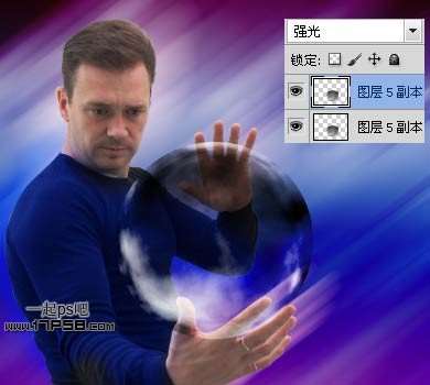 PS合成龟波气功弹 优图宝 PS图片合成教程