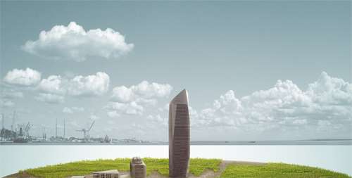 PS合成从漂浮平台坠落的卡车 优图宝 PS图片合成教程