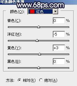 暗红色调！ps调出暗调的霞光色彩教程