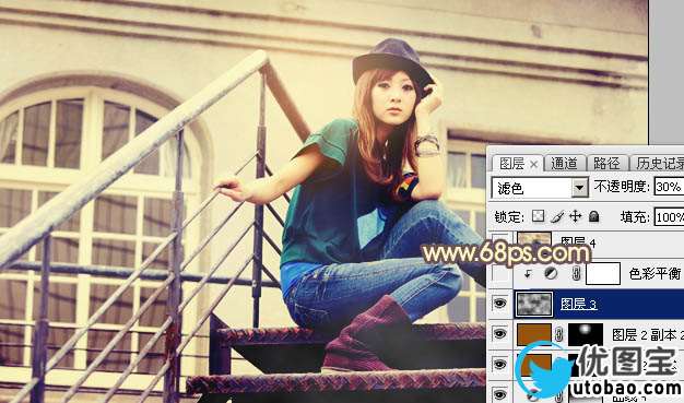Lomo风格，教你用ps调出Lomo风格的照片