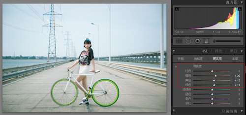 ps配合LR调小清新淡青色教程_ps教程自学网(www.utobao.com) ps配合LR调小清新淡青色教程