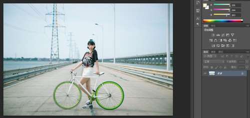 ps配合LR调小清新淡青色教程_ps教程自学网(www.utobao.com) ps配合LR调小清新淡青色教程