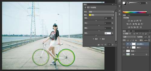 ps配合LR调小清新淡青色教程_ps教程自学网(www.utobao.com) ps配合LR调小清新淡青色教程