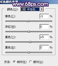 黄色调，ps调出淡黄色的小清新照片