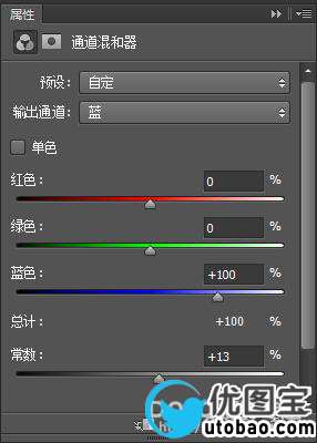 PS暗色调人像教程_ps教程自学网(www.utobao.com) PS暗色调人像教程