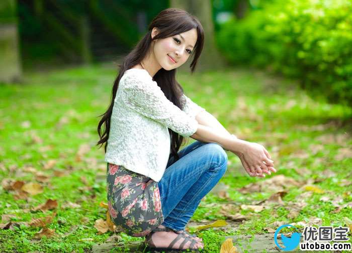 暗蓝色，调出古典暗色调人像效果教程_www.utobao.com