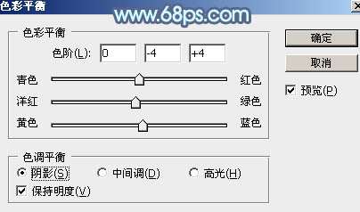 清爽风格，ps调出清爽的蜜糖色调效果教程