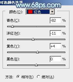 清爽风格，ps调出清爽的蜜糖色调效果教程