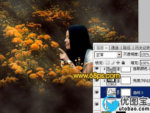 暖色调，ps调出高对比的暖色调照片教程