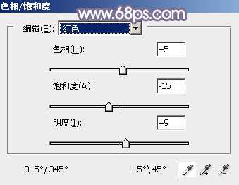 阳光色调！ps调出秋季阳光色树林照片教程