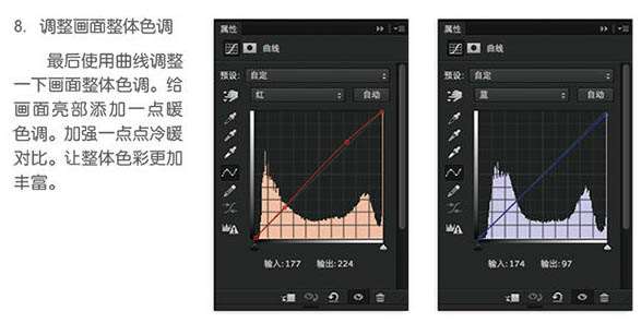 Photoshop打造经典大气的欧美褐色婚片