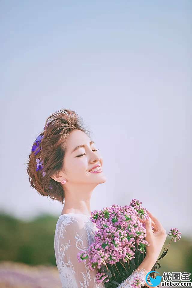 婚纱后期，调出雅致的外景婚纱照片效果_www.utobao.com