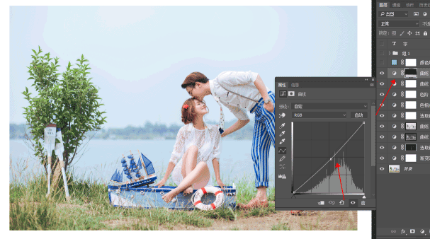 写真后期，调出小清新人像写真照片_www.utobao.com