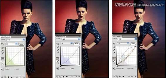 Photoshop打造时尚色片灯光效果人像后期,PS教程,16xx8.com教程网