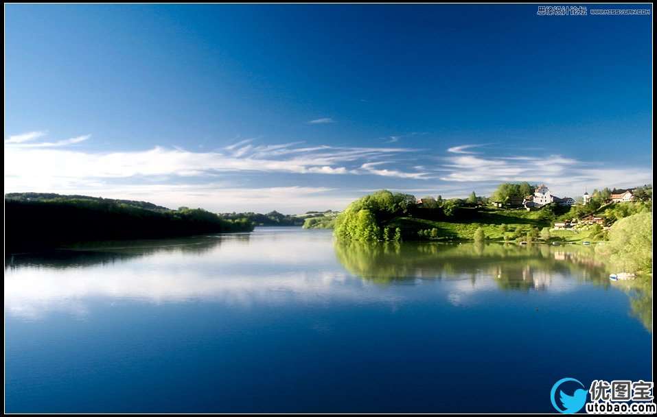 Photoshop简单给风景照调出黄昏色调效果,PS教程,16xx8.com教程网