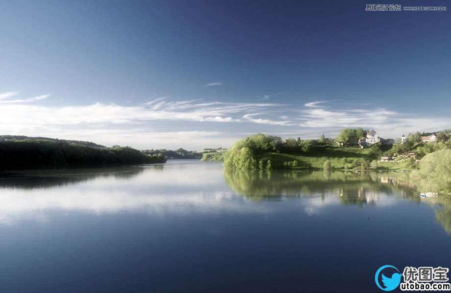 Photoshop简单给风景照调出黄昏色调效果,PS教程,16xx8.com教程网