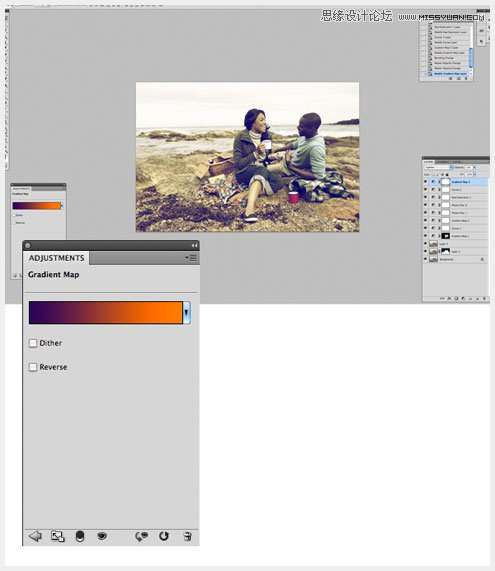 Photoshop调出外景海边照片质感蓝色调,PS教程,