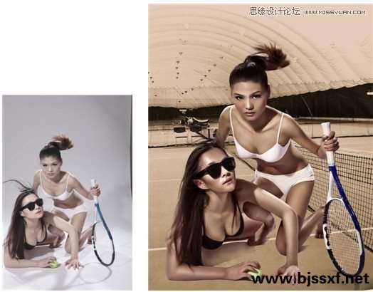 Photoshop调出健康的古铜色效果,PS教程,16xx8.com教程网