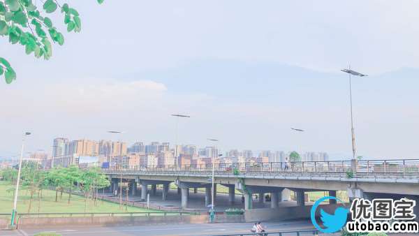 城市风景，提出明亮的城市风光照片_www.utobao.com