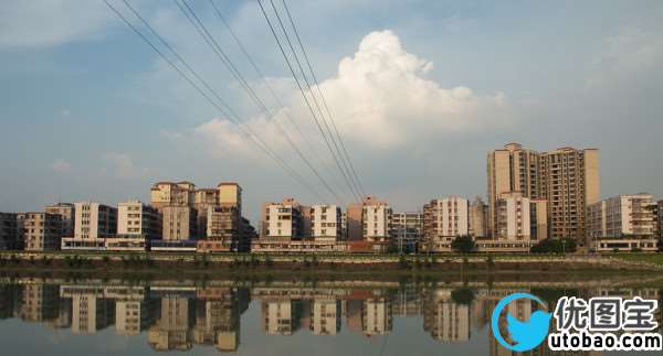 城市风景，提出明亮的城市风光照片_www.utobao.com