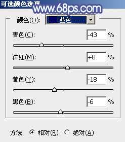 蓝色调，ps调出亮眼的淡蓝色调照片