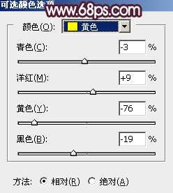 紫色调，调出暗暗的紫色照片实例