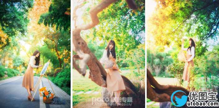 梦幻效果，制作油润质感的梦幻效果照片_www.utobao.com