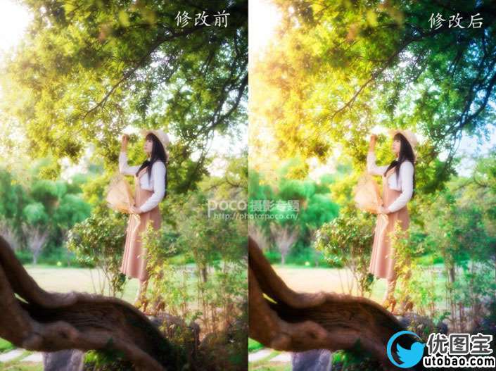 梦幻效果，制作油润质感的梦幻效果照片_www.utobao.com